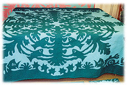 Fish on Coral Quilt Pattern